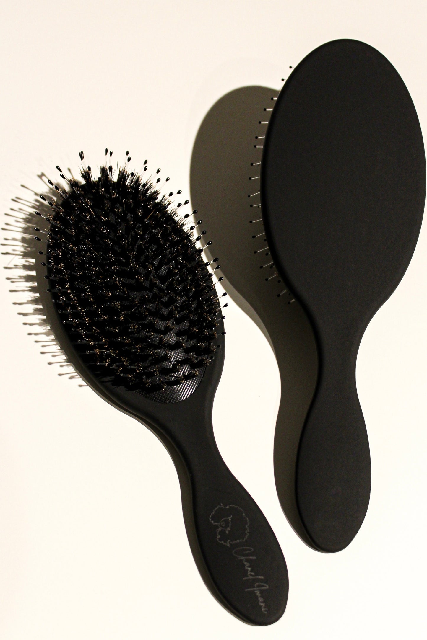 double bristle hair brush
